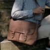 Jual Tas Selampang Pria Kulit Asli - Sadewa Messenger - Lavaches Leather